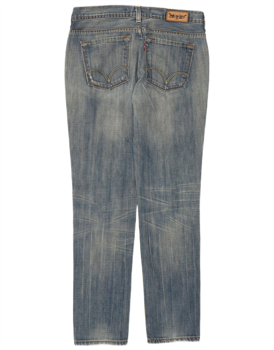 Calça jeans feminina Levi's 686 Slim Tapered W30 L29 azul