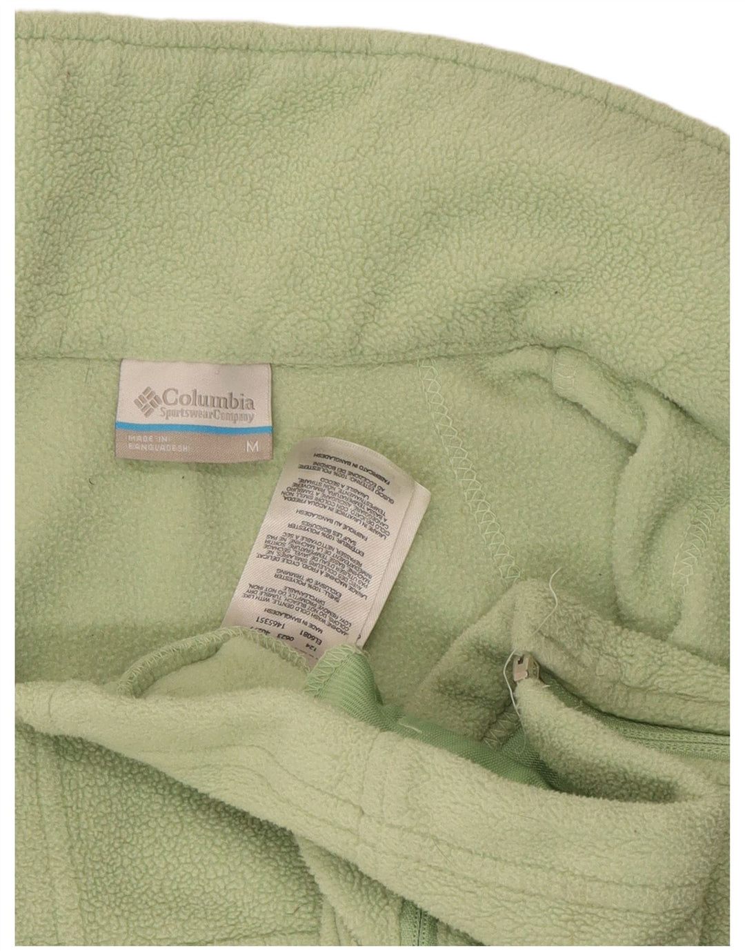 Jaqueta de lã feminina Columbia UK 14 poliéster verde médio