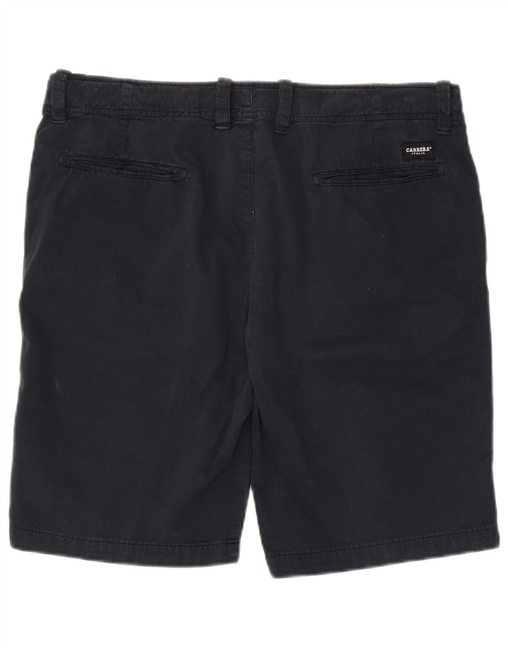Carrera Mens Chino Shorts W36 Grande Algodão Preto