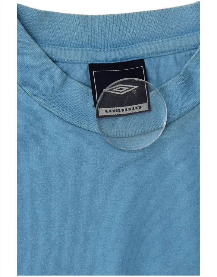Camiseta masculina Umbro Top XL Azul Algodão