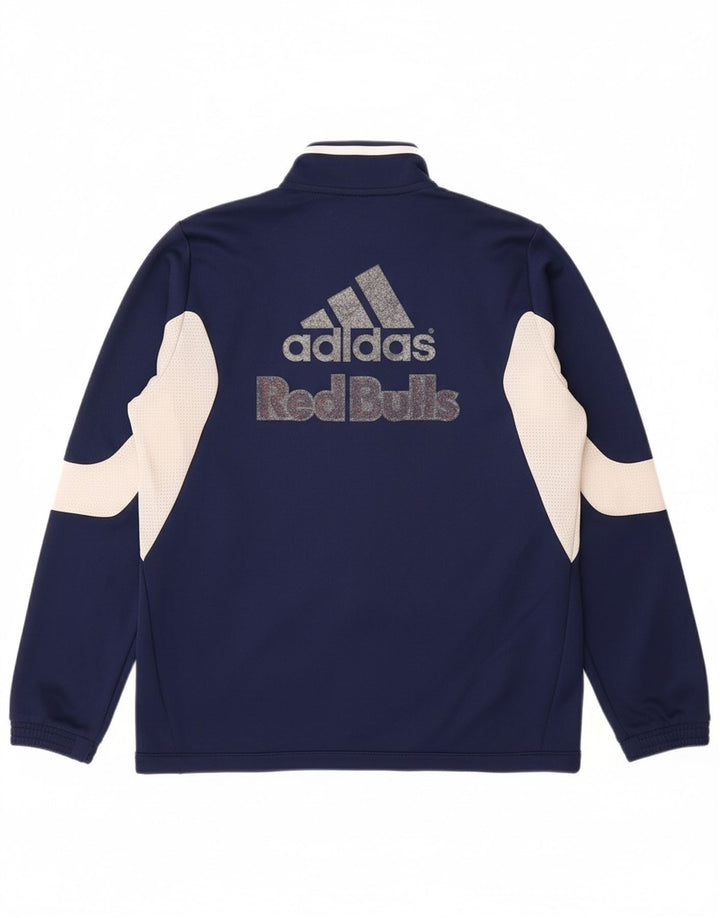 ADIDAS Rapaz Red Bull Tracksuit Top Jacket 13-14 Anos Azul Marinho