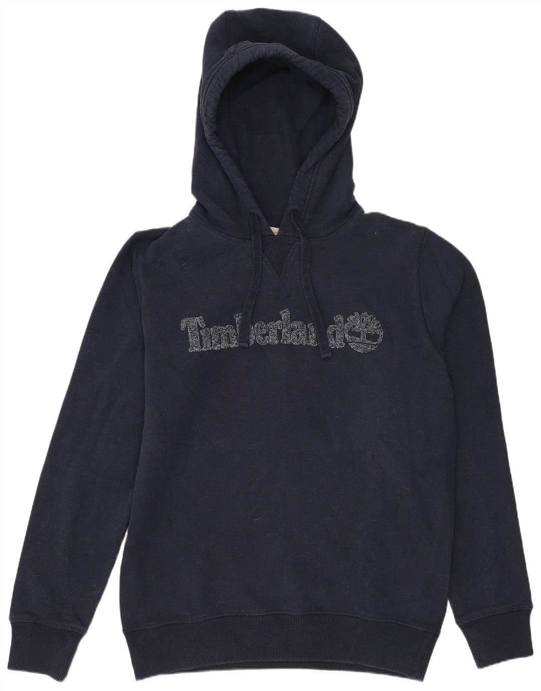 Suéter com capuz gráfico masculino TIMBERLAND médio algodão azul marinho