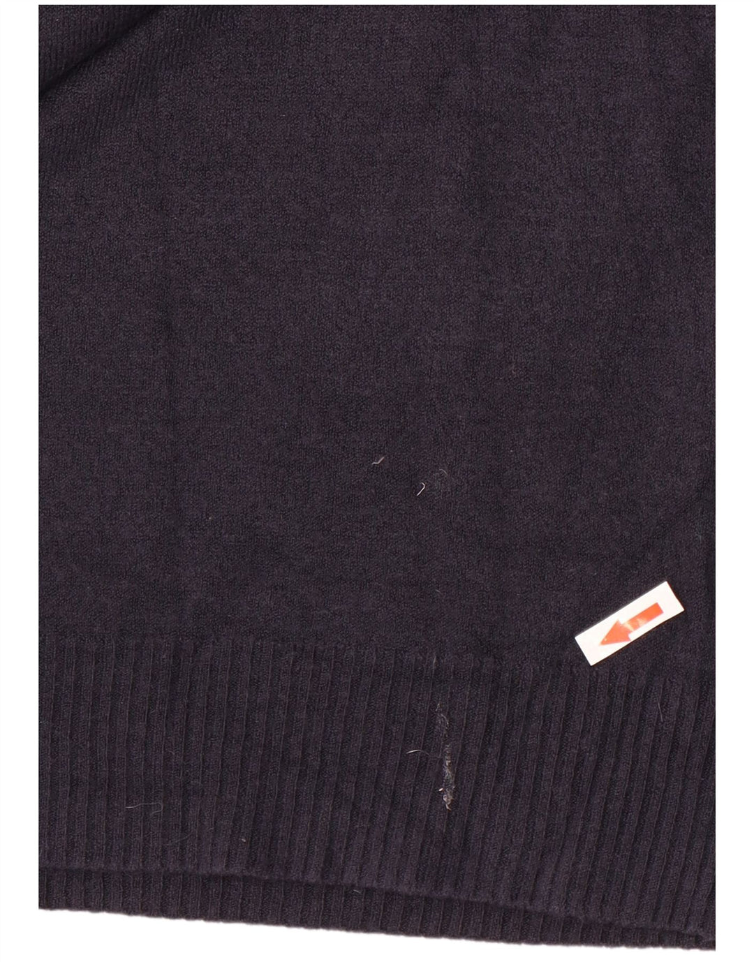 Suéter feminino Marks & Spencer com gola canoa Reino Unido 12 médio azul marinho