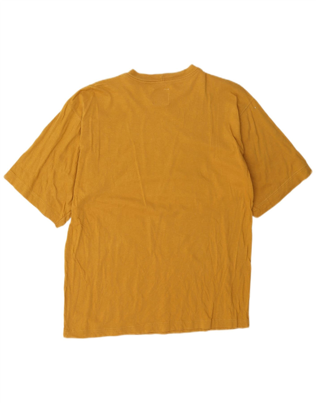 Camiseta masculina Think Pink Top grande amarelo