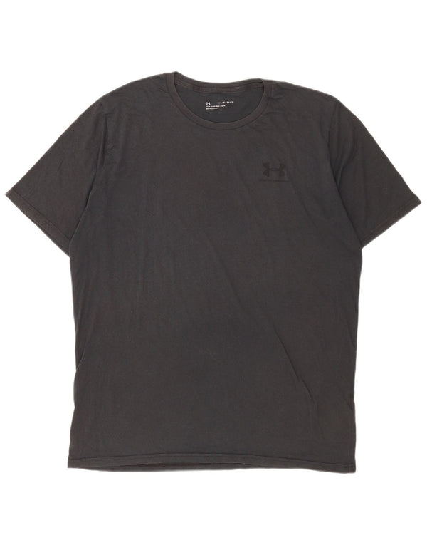 Camiseta masculina Under Armour Top 2XL algodão preto