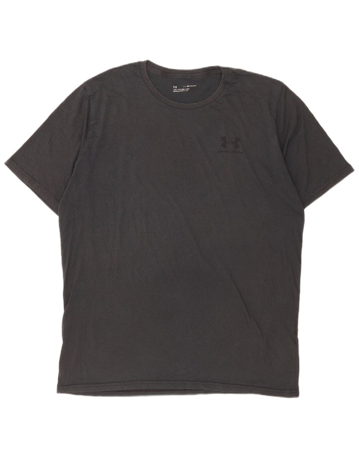 Camiseta masculina Under Armour Top 2XL algodão preto