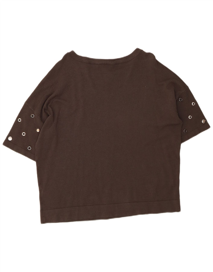 Suéter feminino PHASE EIGHT com gola canoa grande Reino Unido 16 grande verde