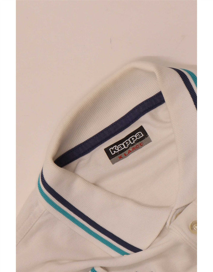 Camisa polo masculina Kappa XL branca