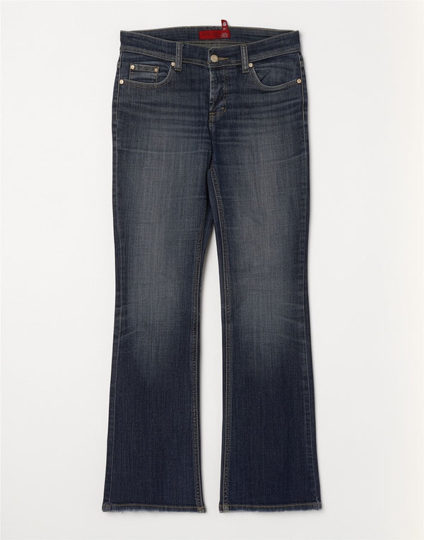 Jeans vintage feminino bootcut W27 L31 azul