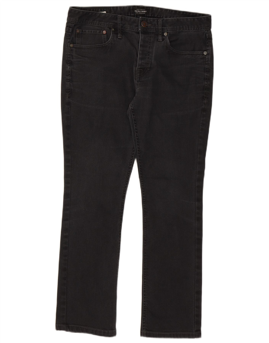 Jeans JACK & JONES feminino slim W34 L28 algodão preto