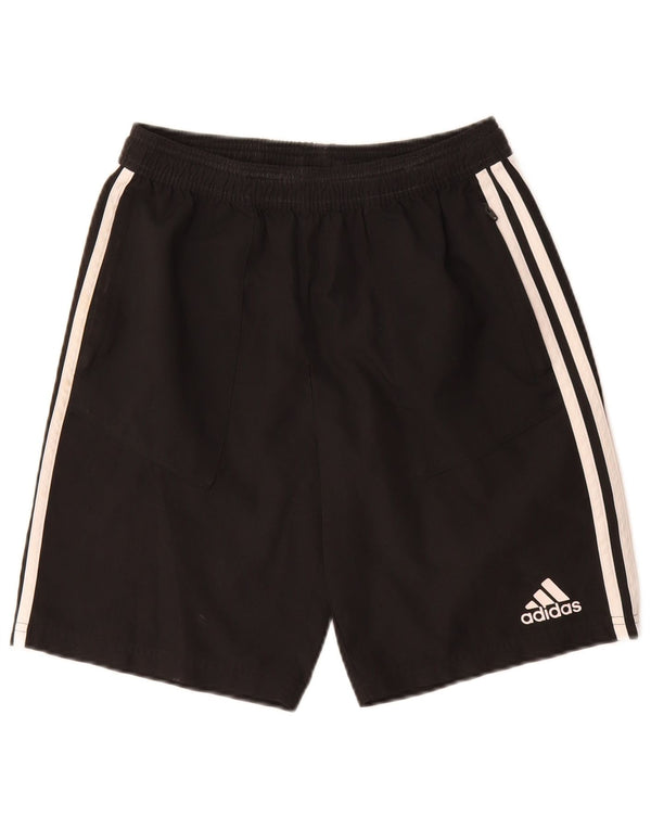 Calções desportivos Adidas Boys Climalite 13-14 anos preto poliéster