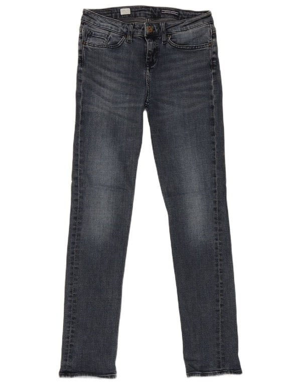 Jeans Tommy Hilfiger Rome RW Straight Feminino W26 L32 Azul Algodão