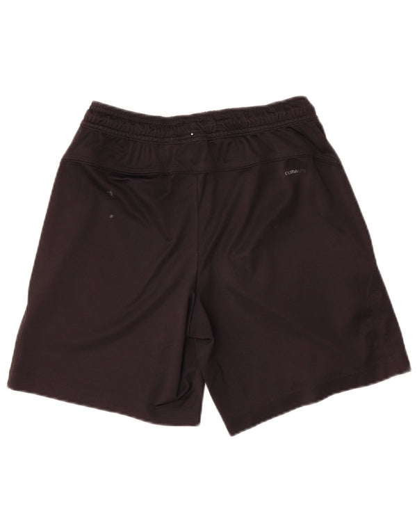 Shorts esportivos Adidas Boys Climalite 9-10 anos XS preto poliéster