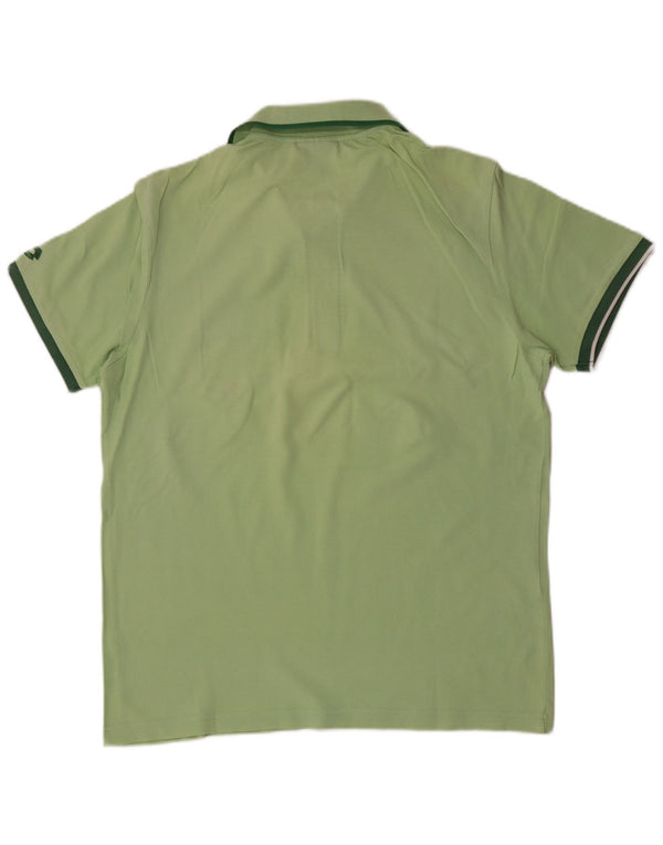 Camisa polo masculina Lotto XL listrada verde