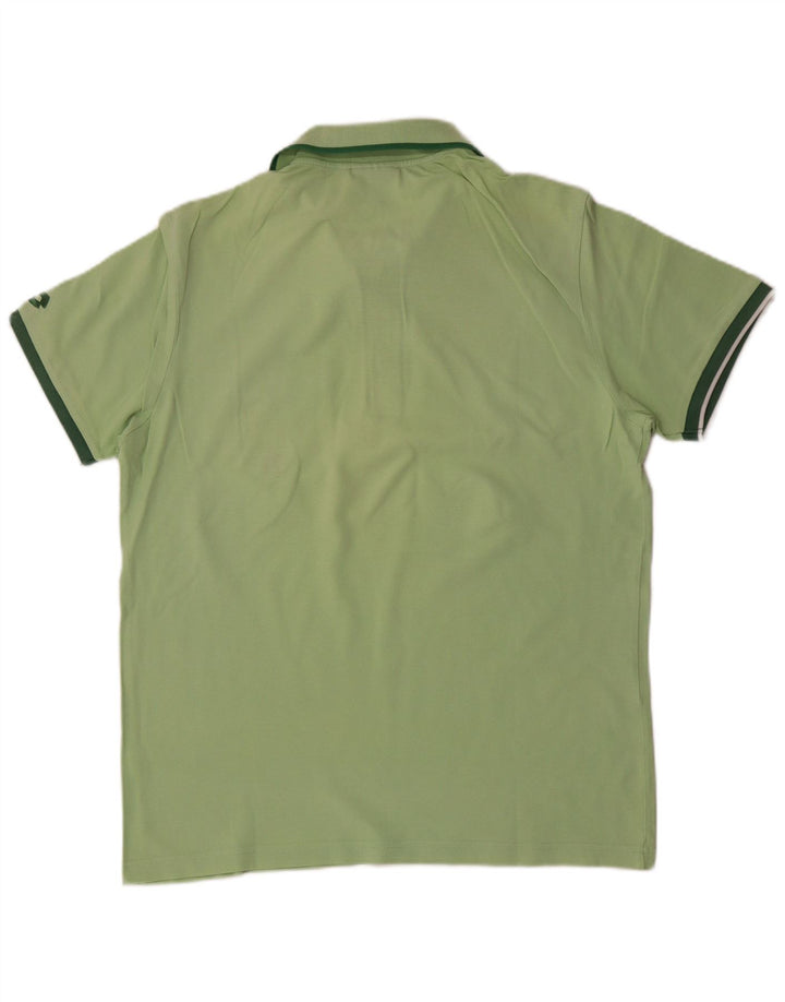 Camisa polo masculina Lotto XL listrada verde