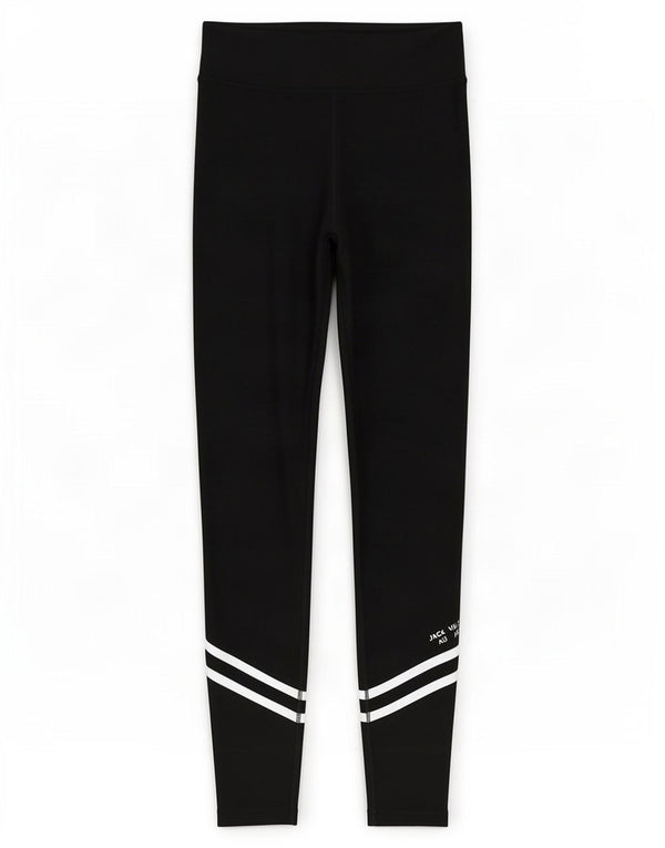 Leggings femininas Jack Wills UK 12 médio preto