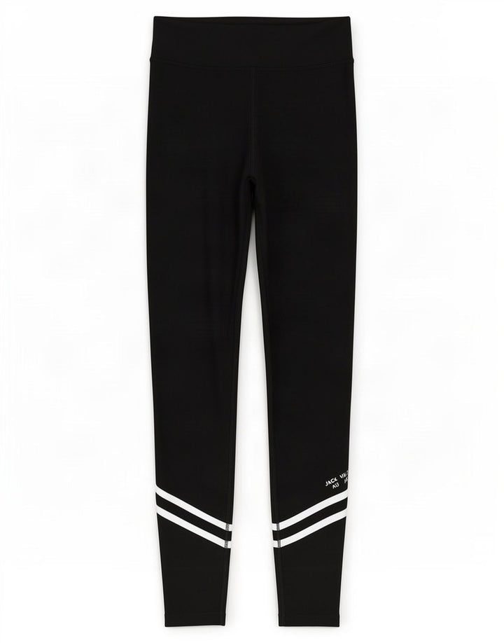 Leggings femininas Jack Wills UK 12 médio preto