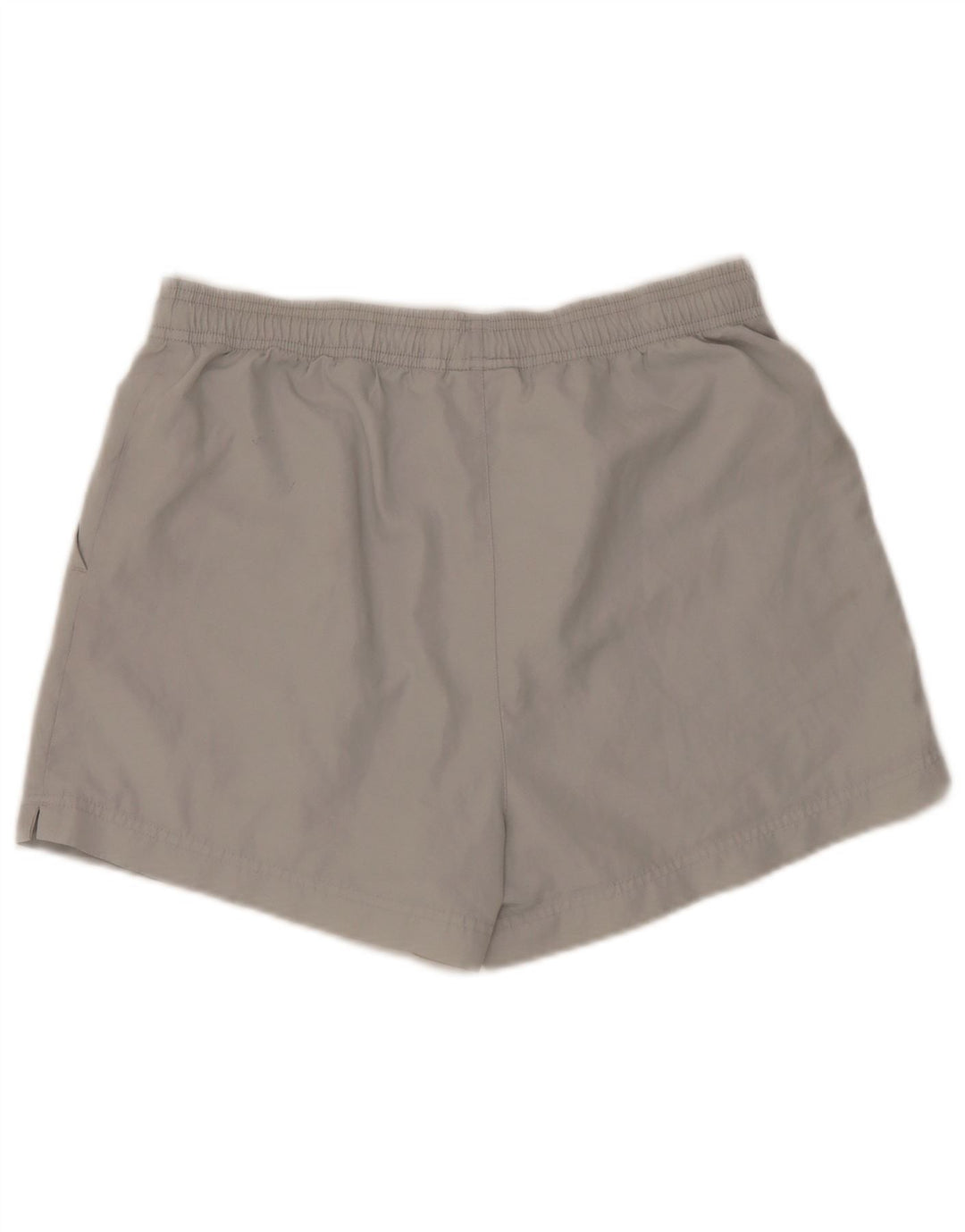 Shorts esportivos femininos Adidas UK 12 poliéster cinza médio