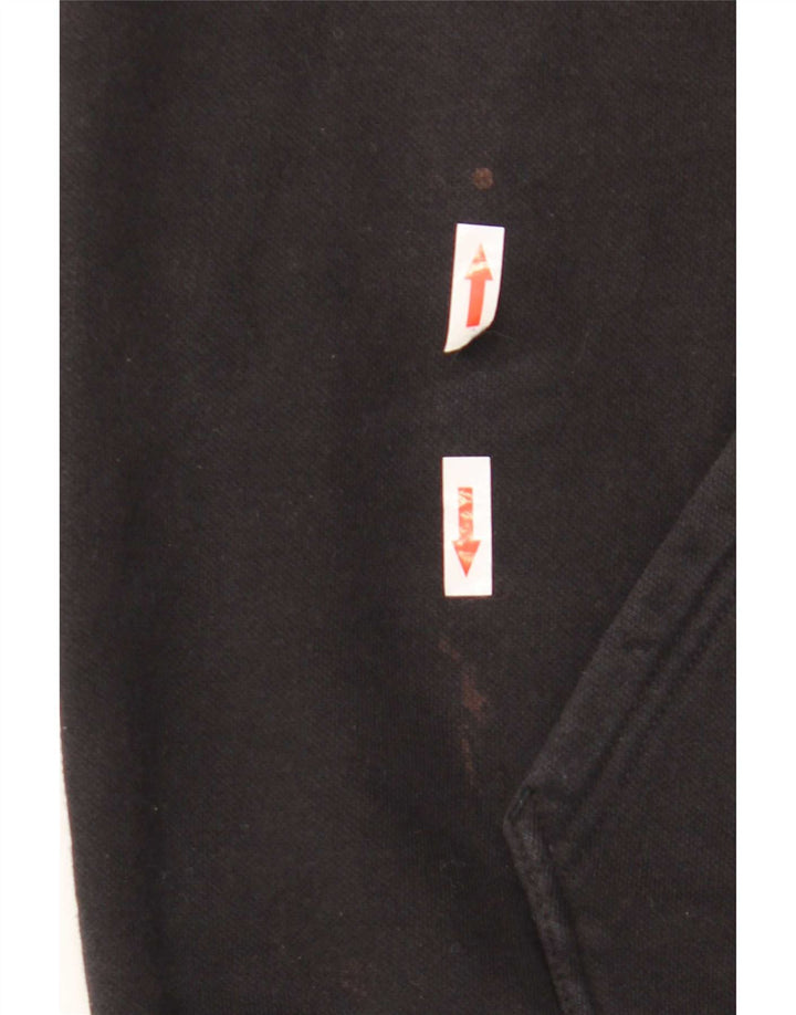 Jumper com capuz gráfico masculino Champion grande preto