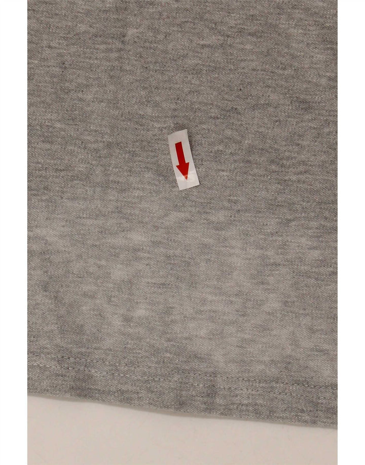 Camisa polo masculina Sergio Tacchini IT 48 algodão cinza pequeno