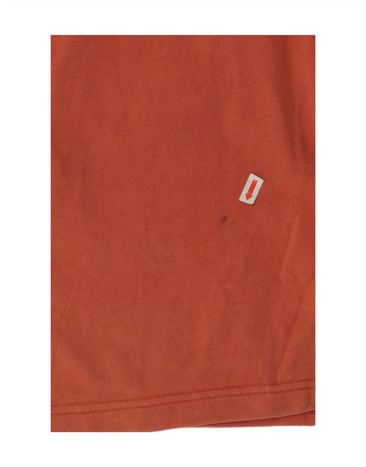 Shorts esportivos masculinos Marks & Spencer Regular Fit 3XL algodão laranja