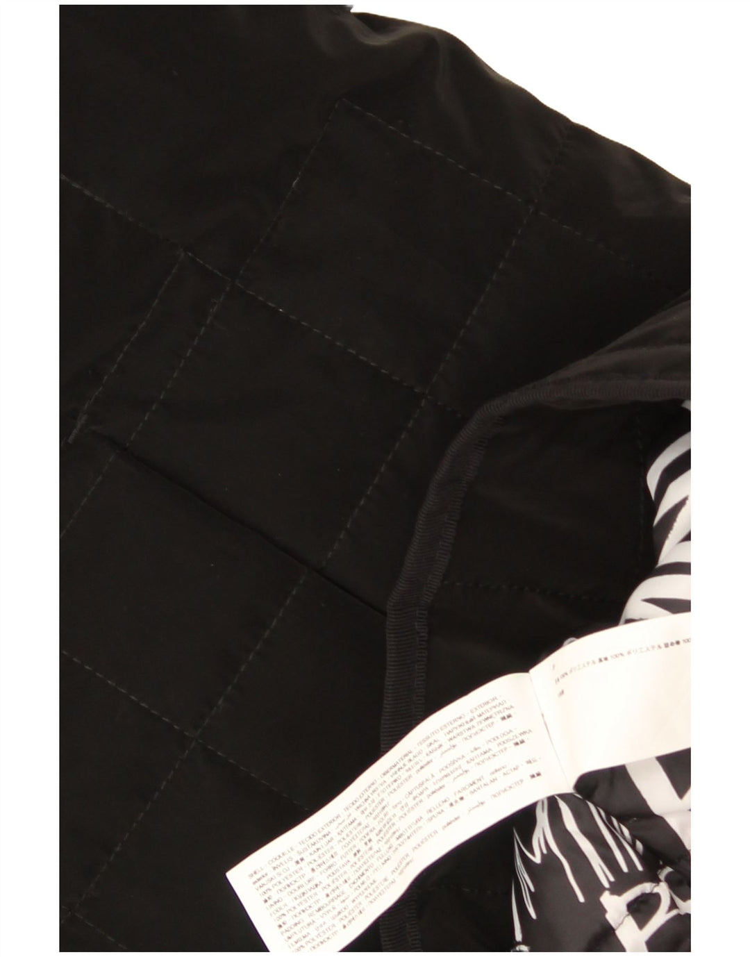 Casaco acolchoado acolchoado feminino Desigual UK 18 XL poliéster preto