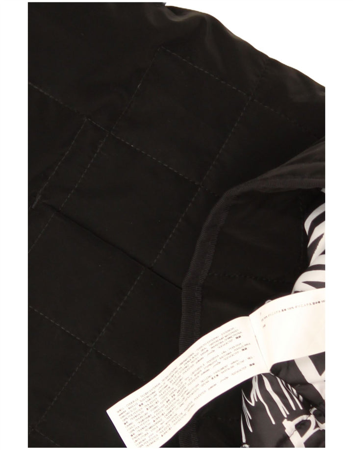 Casaco acolchoado acolchoado feminino Desigual UK 18 XL poliéster preto