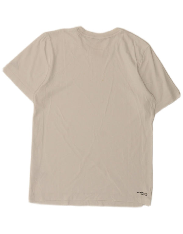 Adidas Mens Clima 365 Camiseta Top XS Algodão Branco