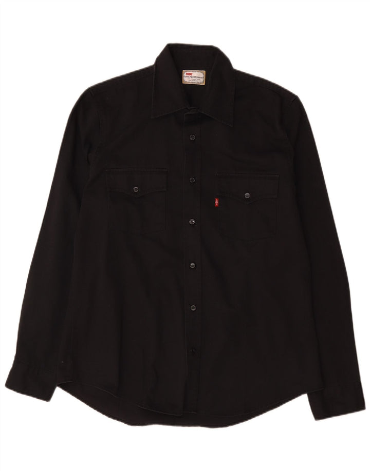 Camisa masculina Levi's grande algodão preto