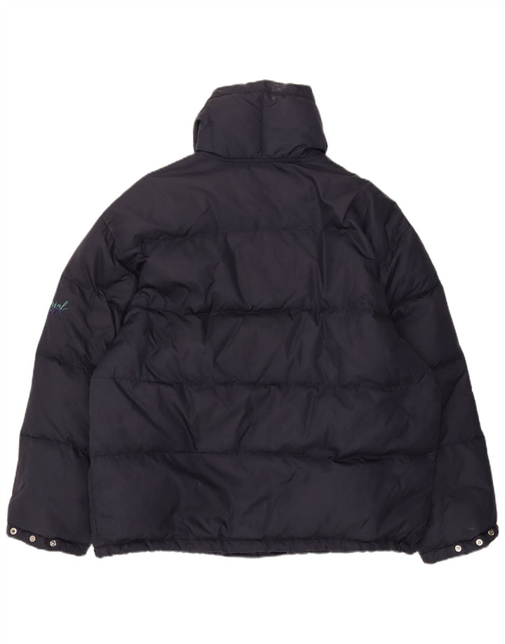 Ellesse Mens Padded Jacket UK 42 XL Navy Blue