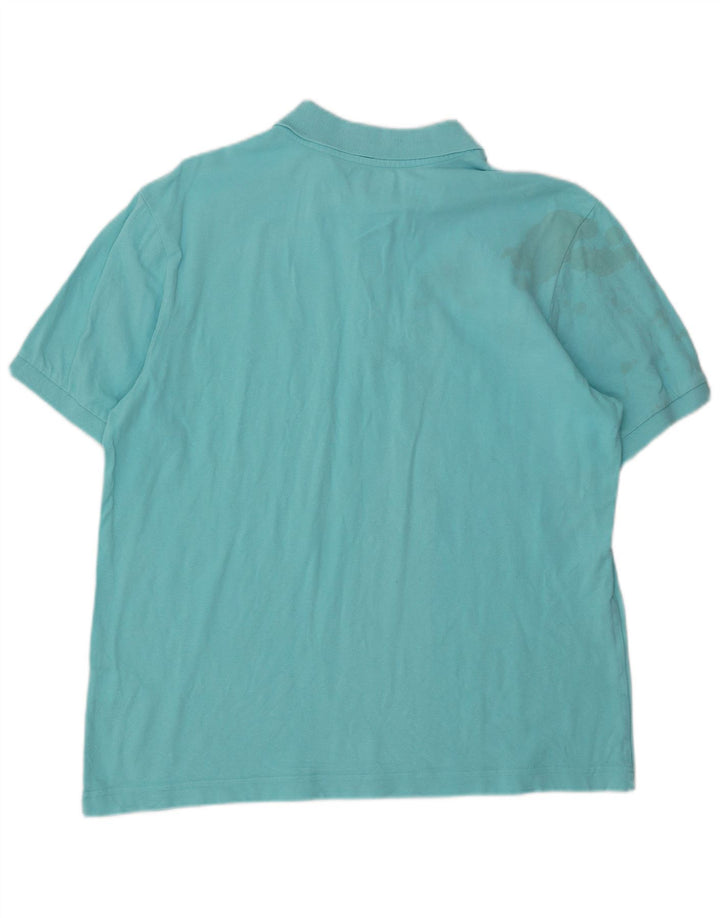 Camisa polo masculina KAPPA XL algodão azul