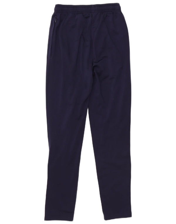 Puma Mens Tracksuit Trousers Medium Navy Blue Polyester