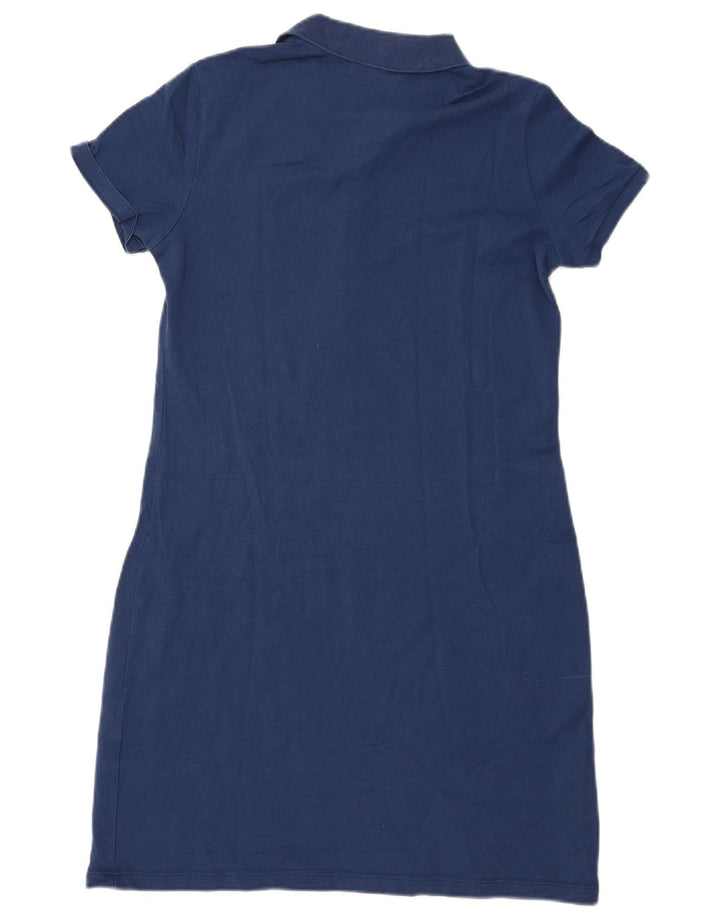 Vestido polo feminino LACOSTE Slim Fit tamanho 42 grande azul marinho