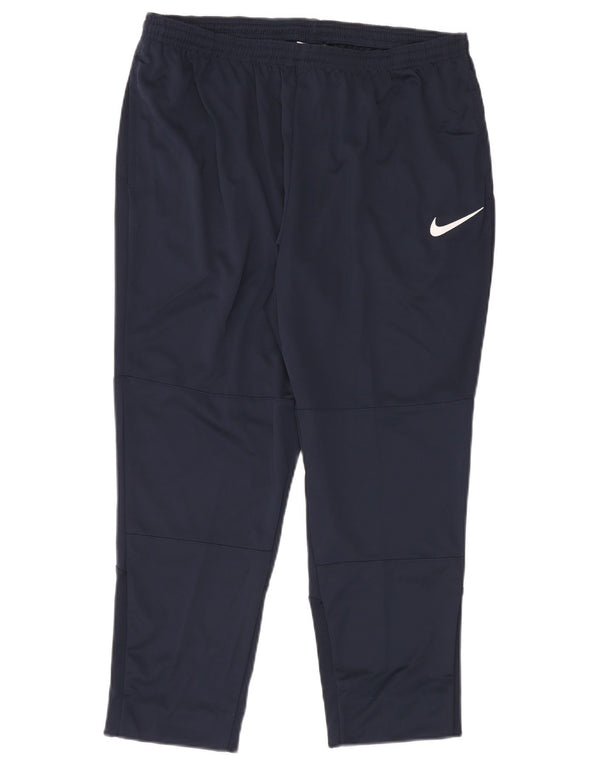 Calça de treino feminina NIKE Dri Fit UK 18 XL azul marinho