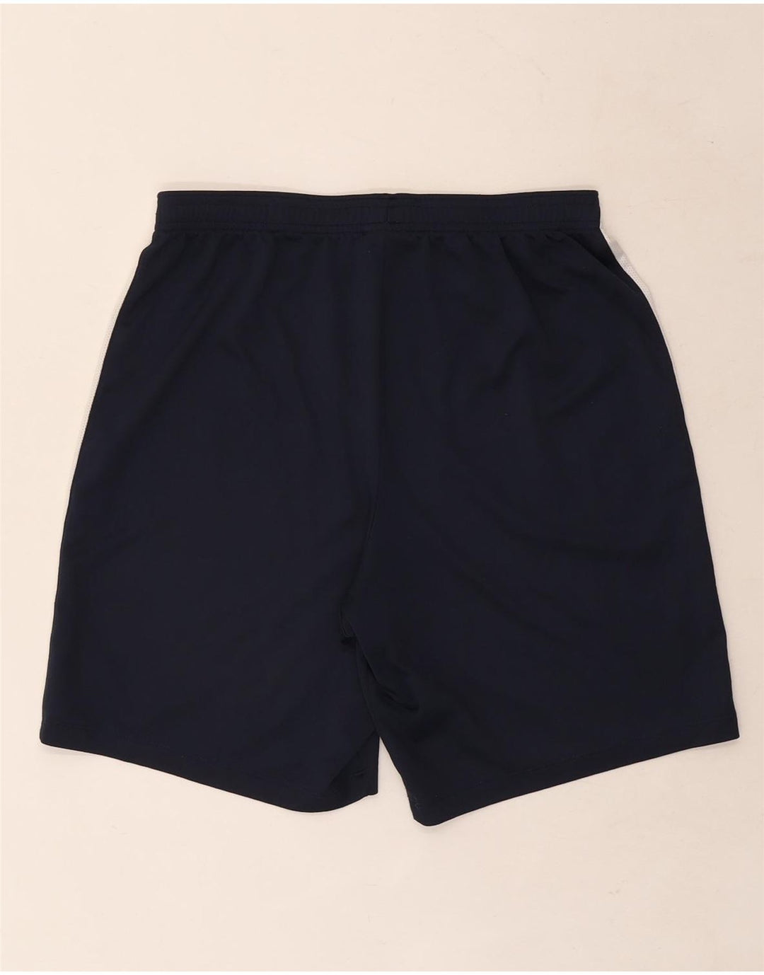 Shorts esportivos masculinos Nike Dri Fit grande poliéster colorblock azul marinho