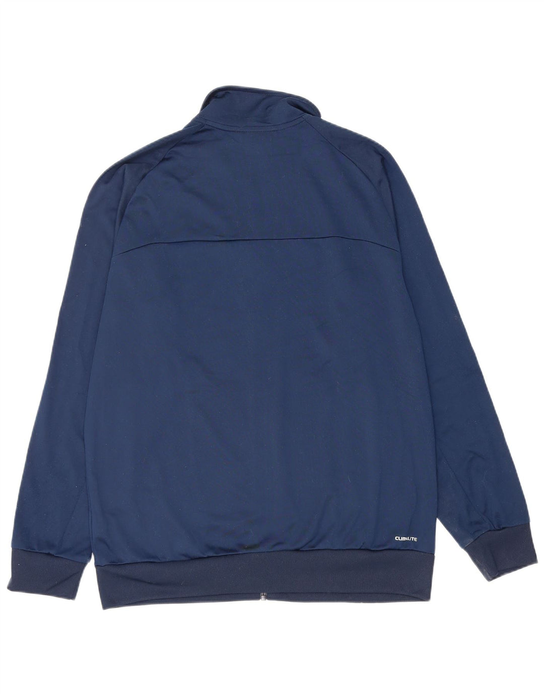 Adidas Mens Tracksuit Top Jacket UK 42/44 Grande Azul Marinho Poliéster
