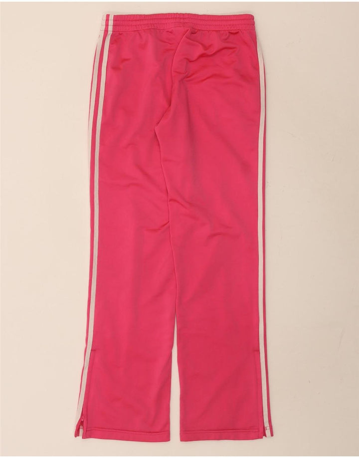 Calça de treino feminina Adidas EU 36 pequena rosa poliéster