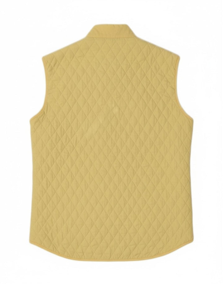 Colete acolchoado feminino Conte of Florence IT 40 pequeno poliéster amarelo