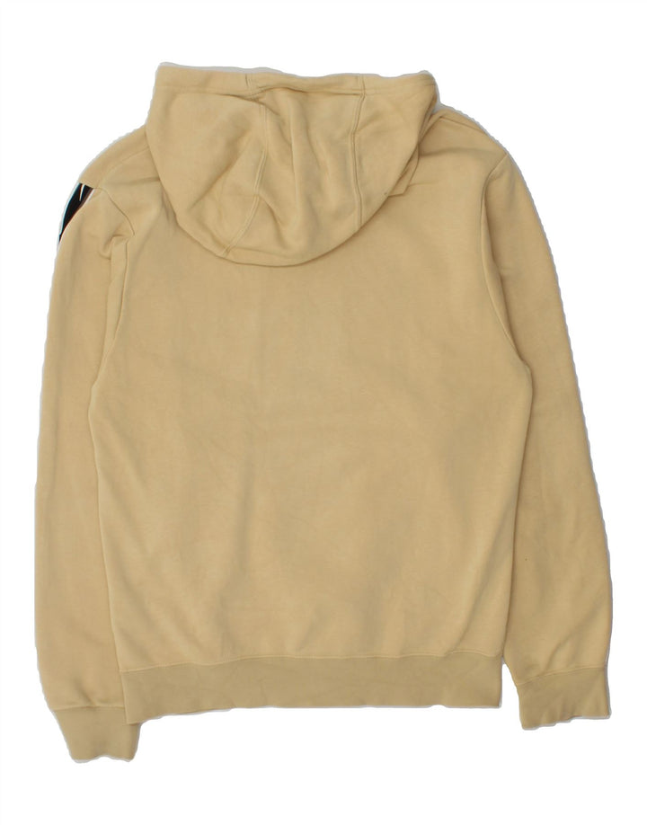 NIKE Mens Graphic Hoodie Jumper XS Beige Cotton Vintage Nike and Second-Hand Nike from Messina Hembry 