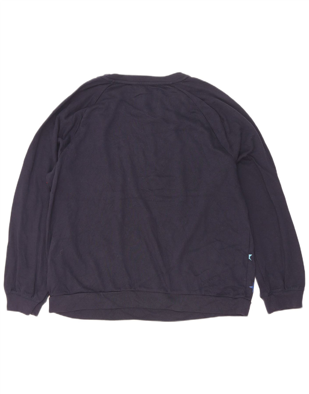 Suéter feminino Gap com padrão abstrato Reino Unido 18 XL azul marinho algodão