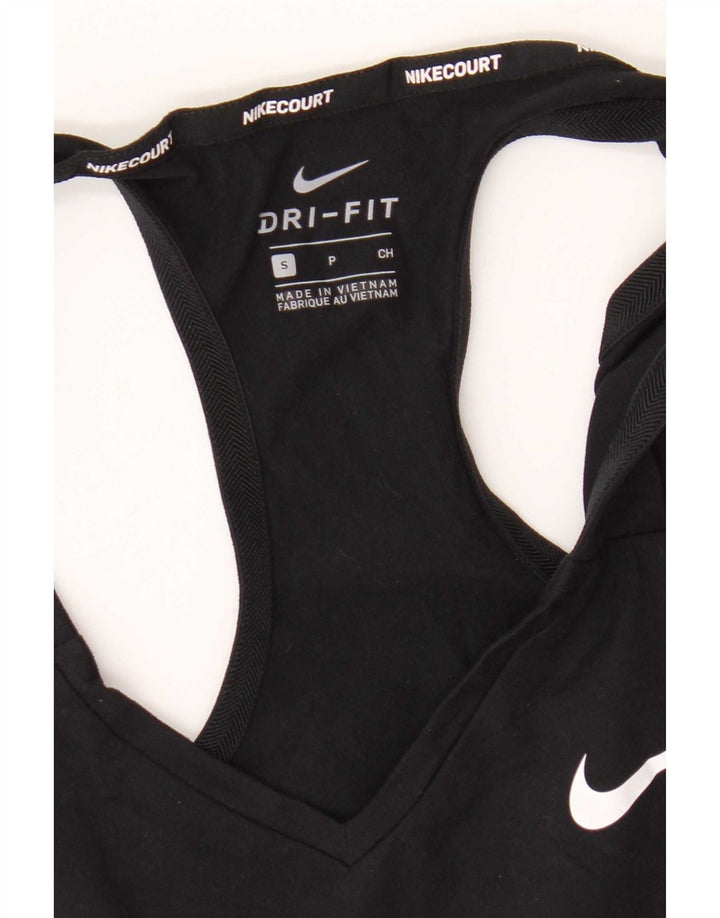 Colete Nike Feminino Dri Fit Top UK 8 Pequeno Preto
