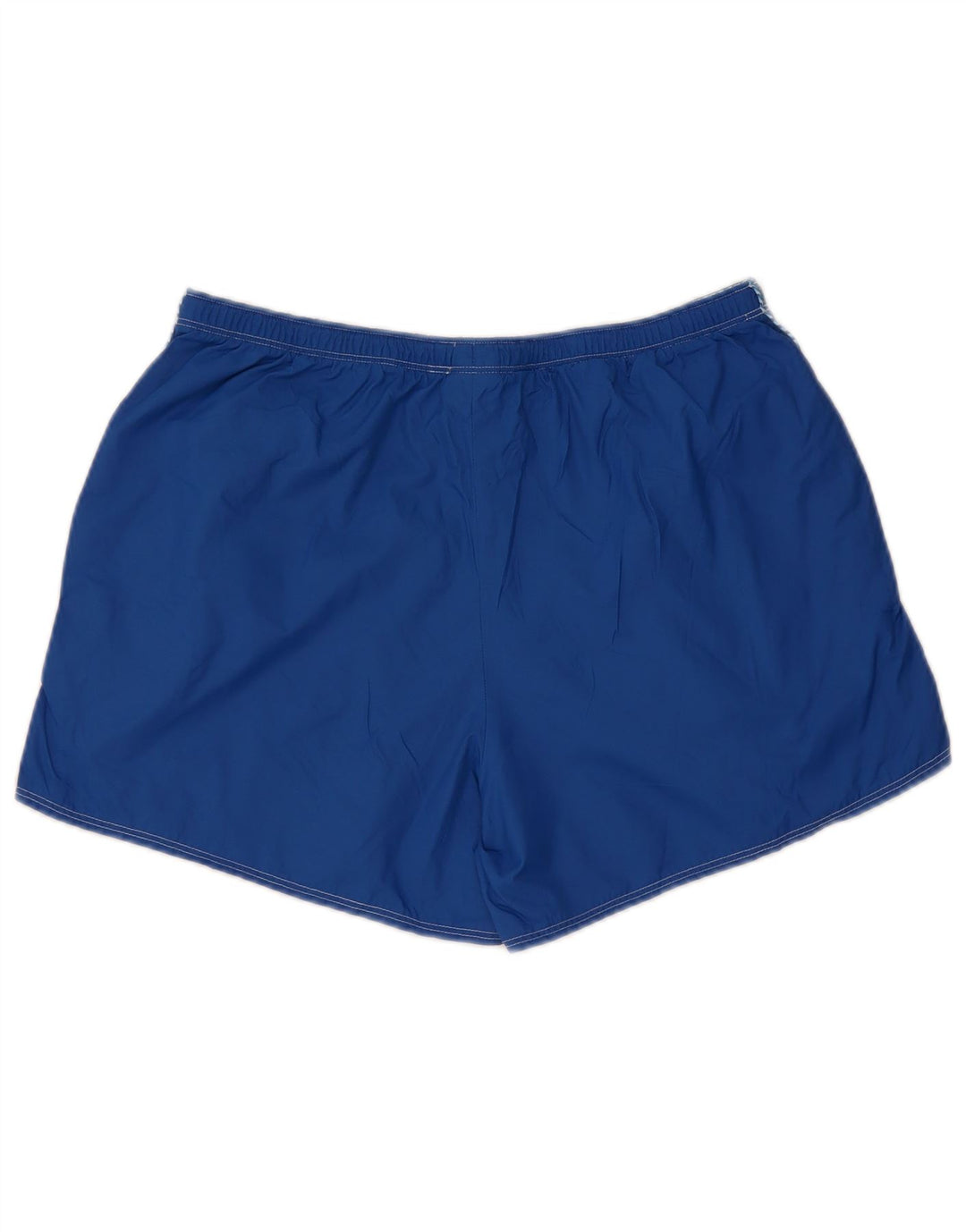 Shorts esportivos femininos Nike US 8/10 médio azul nylon