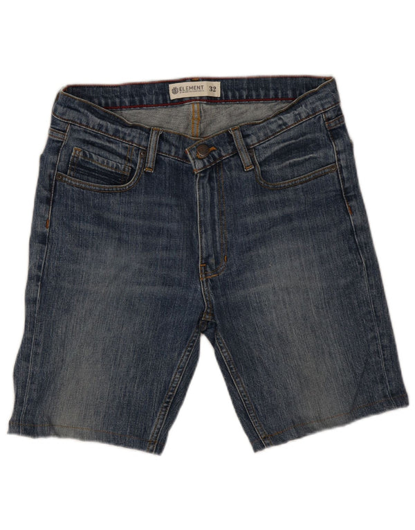 Shorts jeans masculino Element W32 azul médio