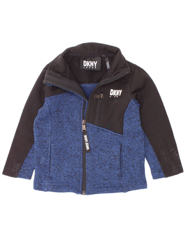 Casaco de treino Dkny Baby Boys 18-24 meses Azul marinho Colourblock