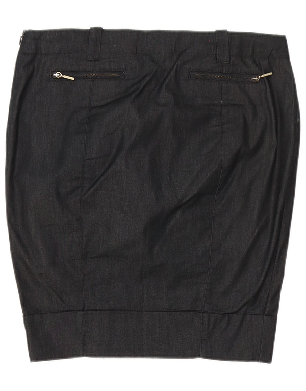 Saia lápis feminina Guess By Marciano IT 46 grande W34 algodão cinza