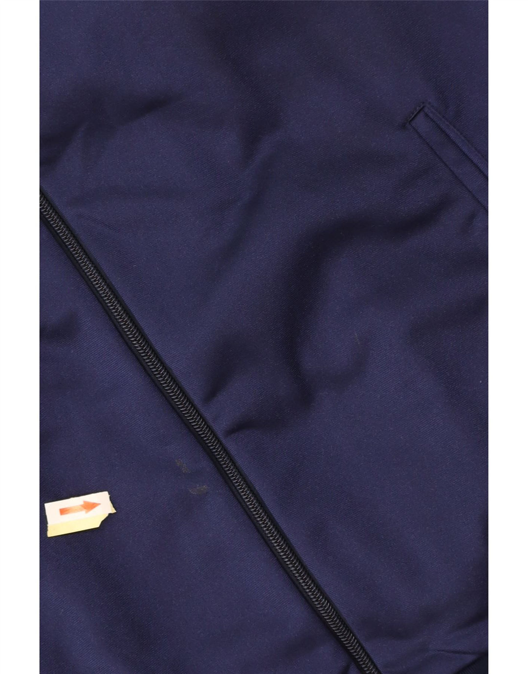 ASICS Mens Graphic Tracksuit Top Jacket Grande Azul Marinho Poliamida