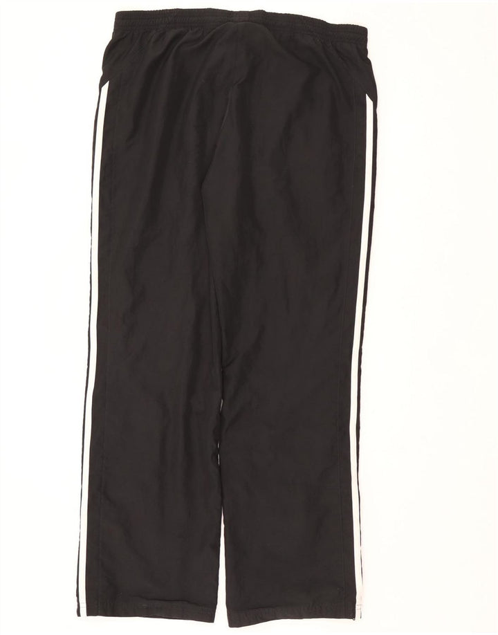 Calça de treino feminina Adidas UK 14 grande poliéster preto
