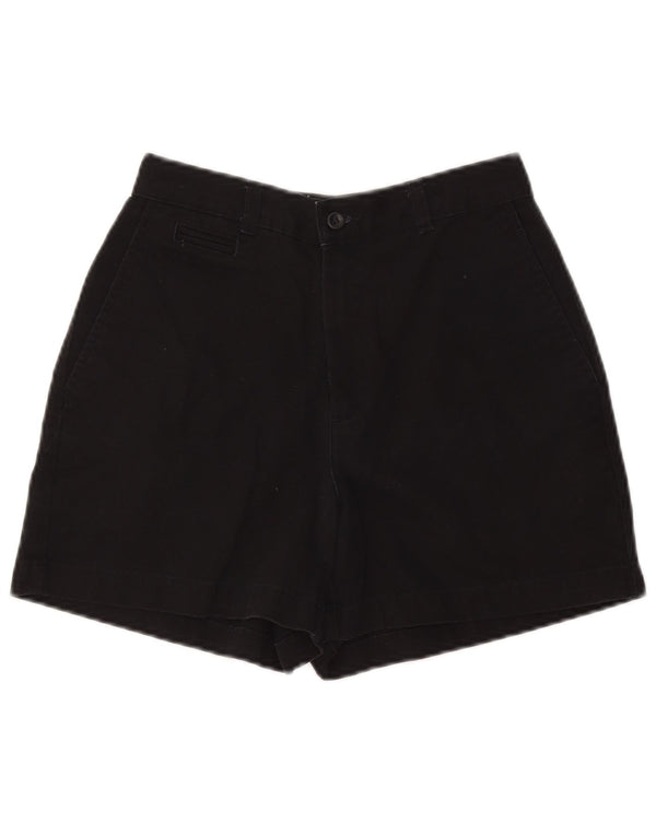 Shorts Chino feminino Dockers com perna larga e cintura alta EUA 4 pequeno W26 azul marinho