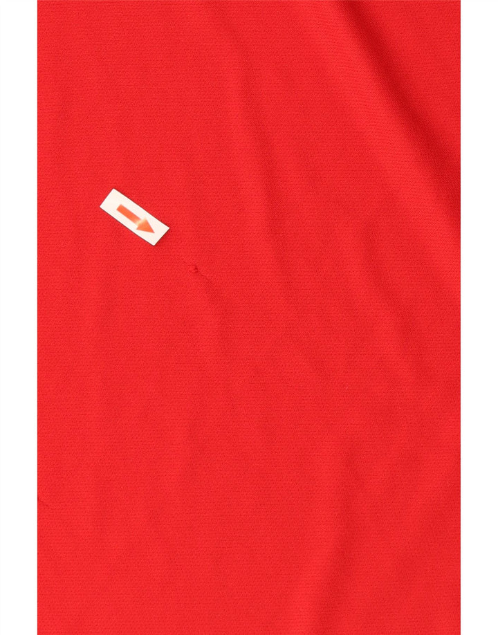 Camiseta Nike Masculina Dri Fit Top UK 34/36 Pequena Poliéster Vermelho