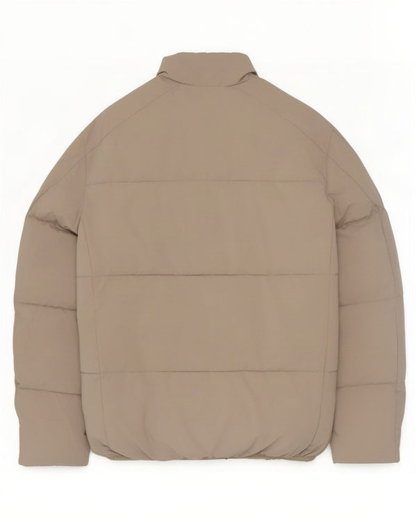 Jaqueta acolchoada masculina Zara UK 36 pequena cinza nylon
